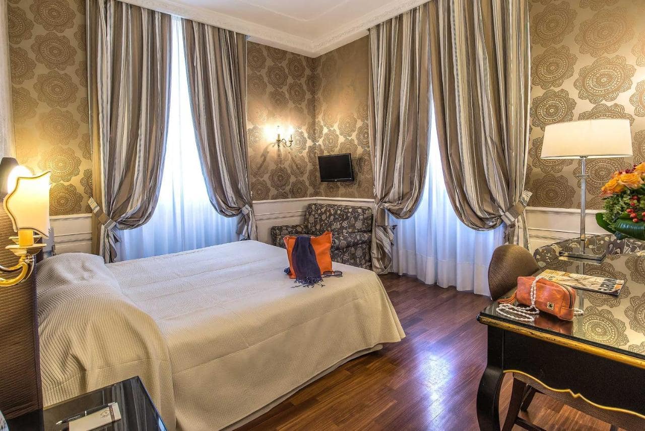 Une chambre classique. © Albergo del Senato
