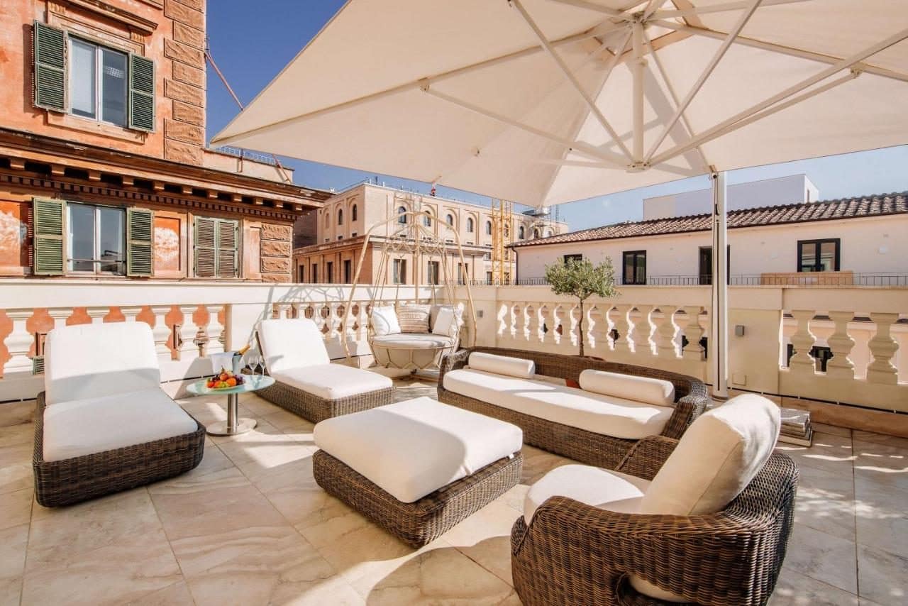 Une chambre. © Aleph Rome Hotel, Curio Collection by Hilton
