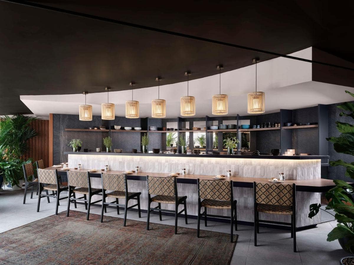 Le restaurant du toit. © Anantara Palazzo Naiadi