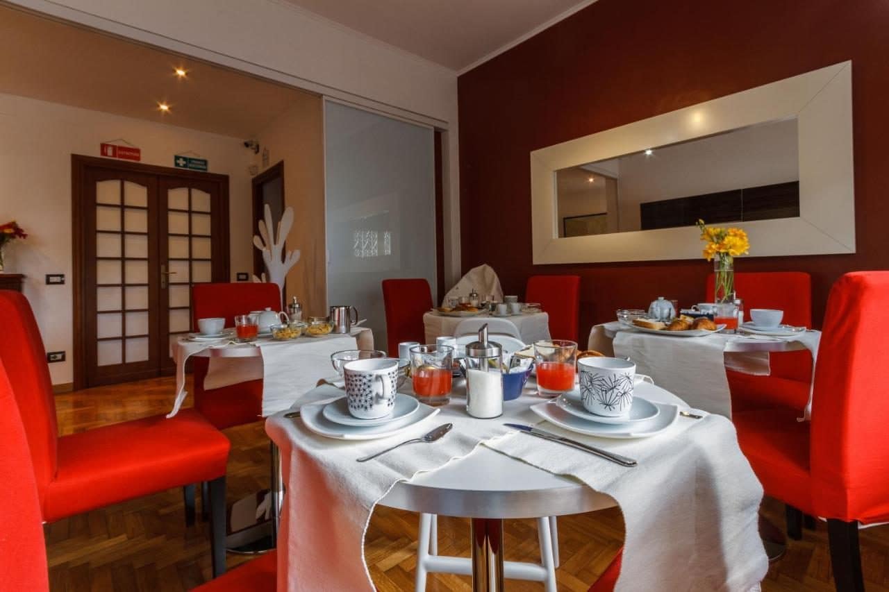 La salle du petit-déjeuner. © L'Angolo Cortese