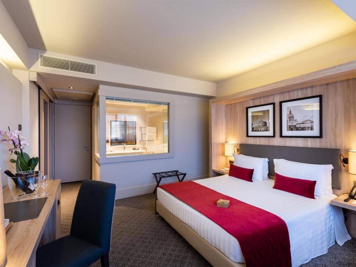 Une chambre. © A.Roma Lifestyle Hotel