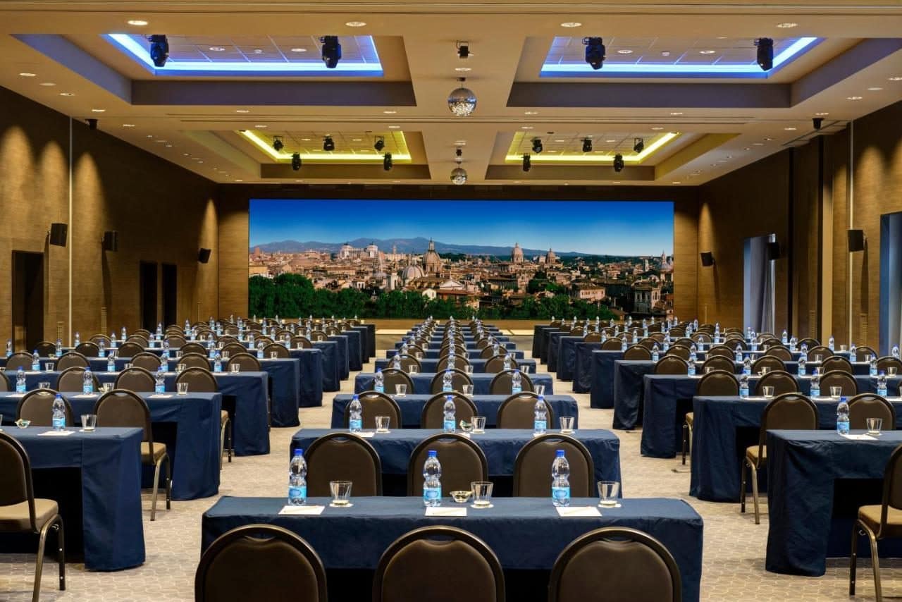 Une salle de séminaire. © A.Roma Lifestyle Hotel