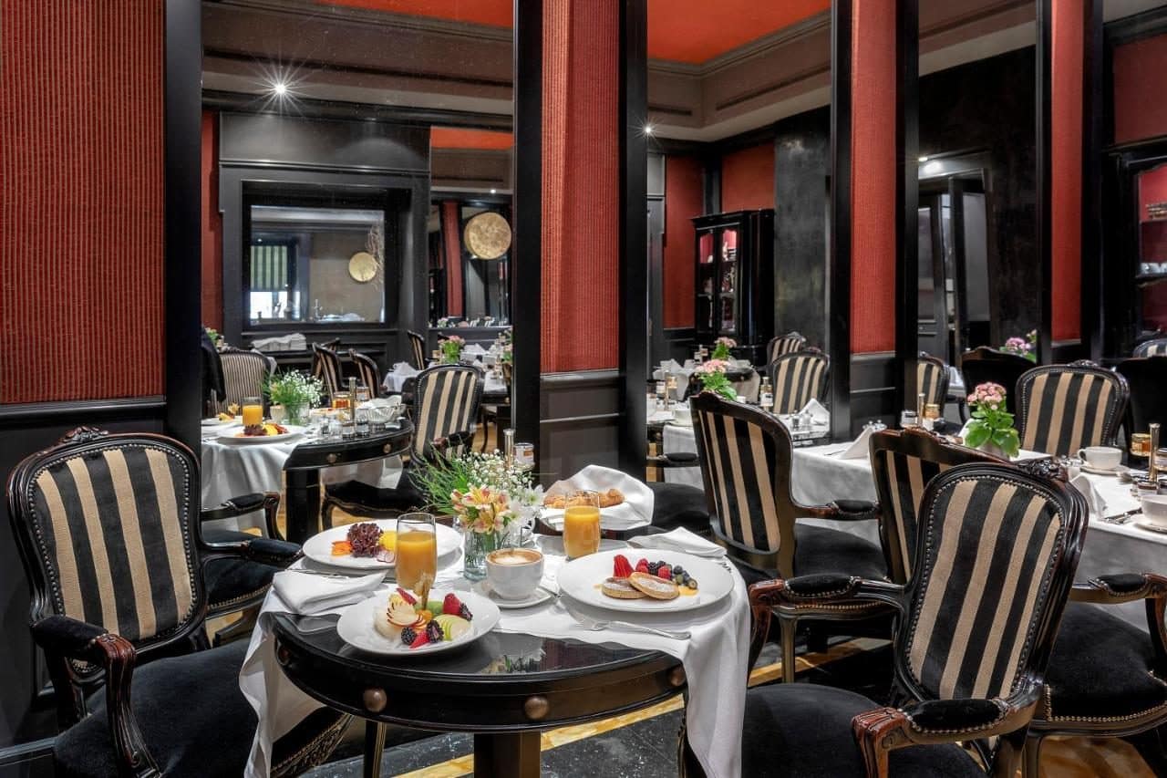Le restaurant. © Baglioni Hotel Regina