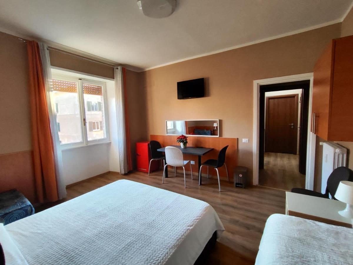 Une chambre lumineuse. © B&B Bella Garbatella