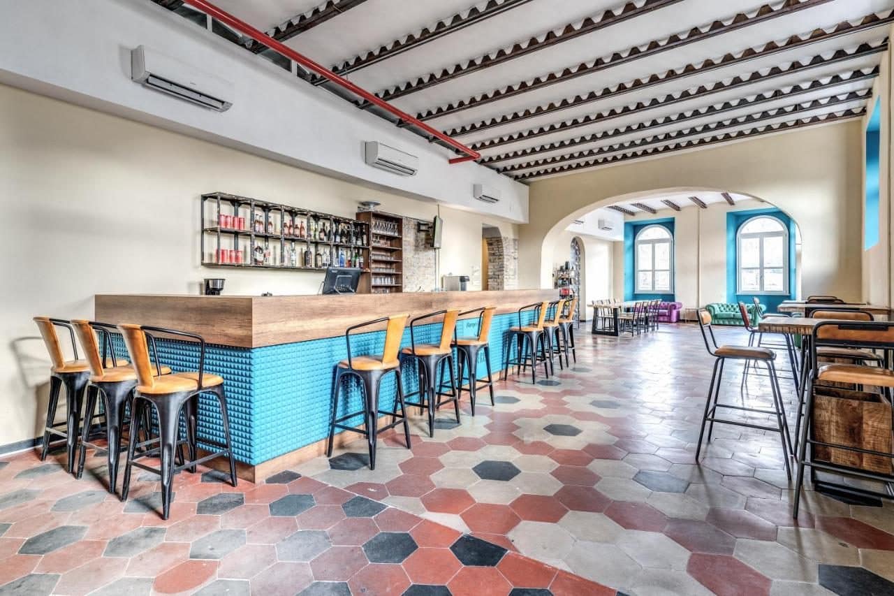 Le bar et l'espace commun. © Borgo Ripa Urban Travel