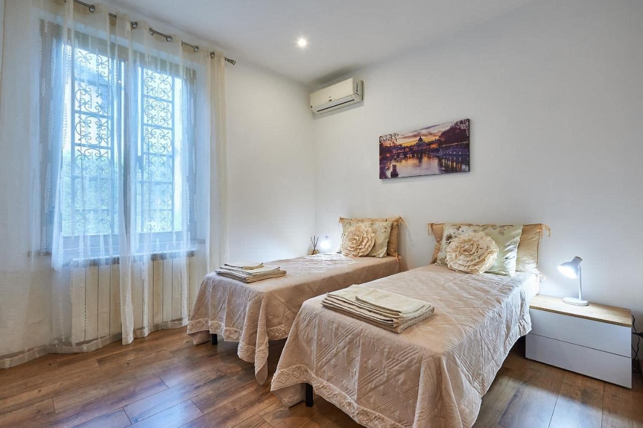 Une chambre. © Casa Garbatella