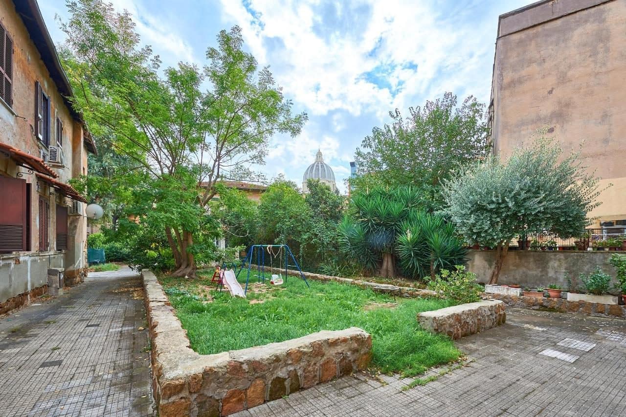 Le petit jardin. © Casa Garbatella