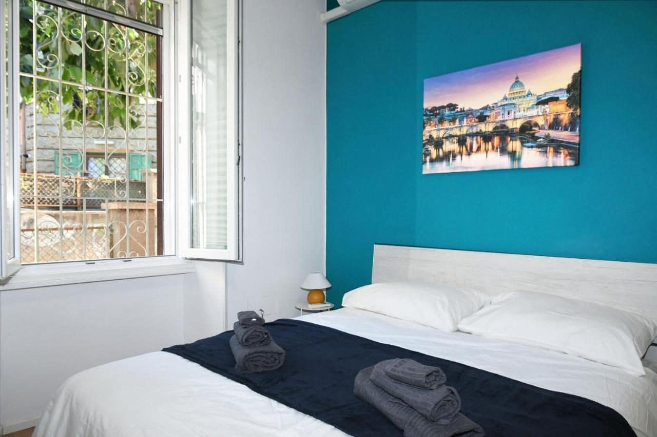 La chambre. © Casetta Garbatella
