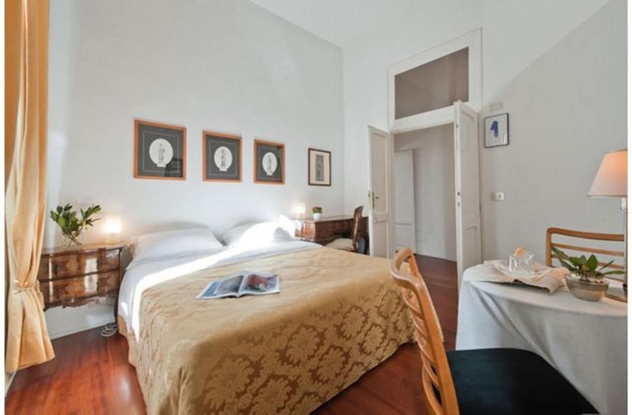 Une chambre à lits jumeaux. © B&B Colori di Roma
