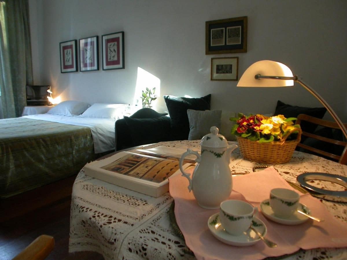 Le petit-déjeuner servi. © B&B Colori di Roma