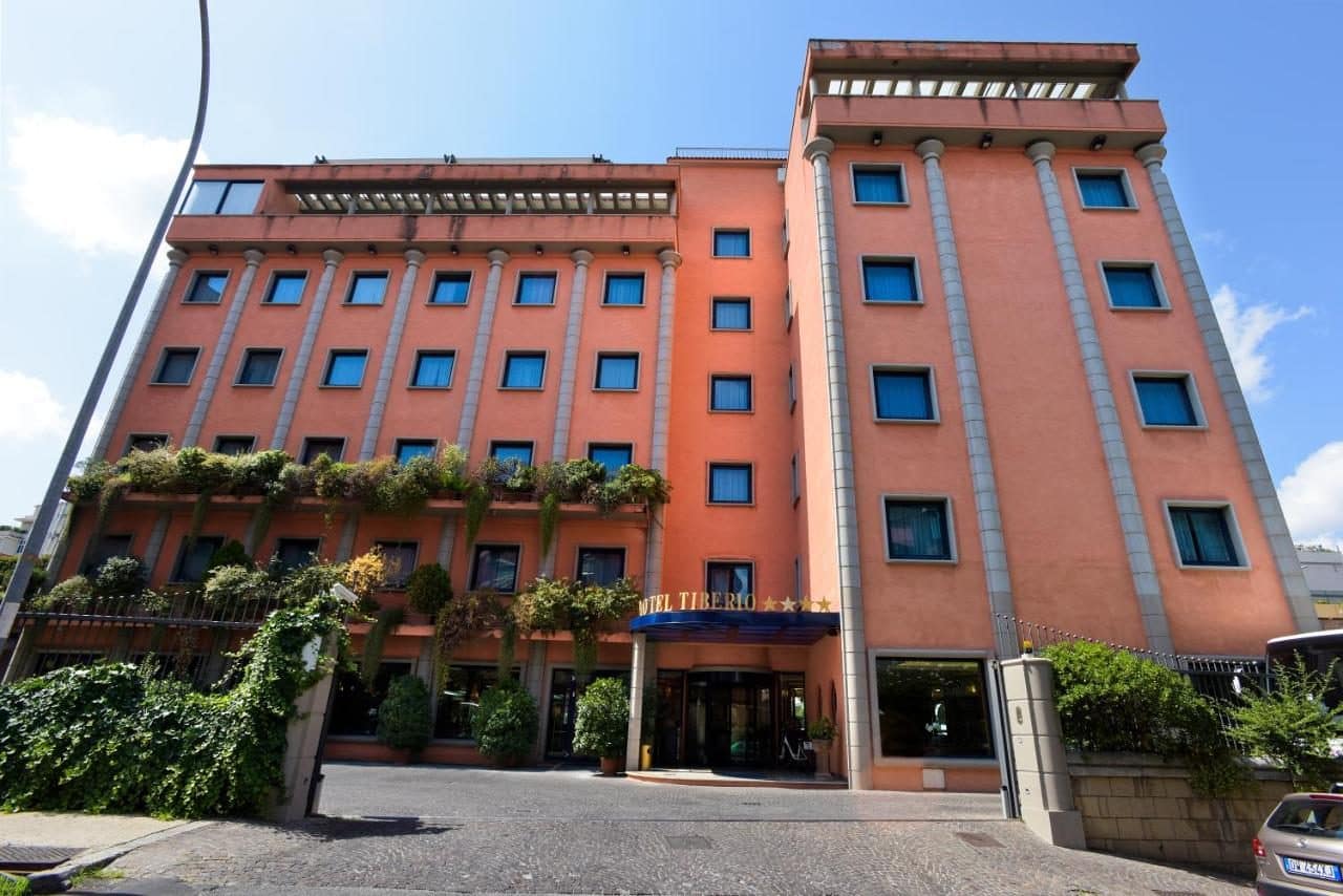 La façade de l'hôtel. © Grand Hotel Tiberio