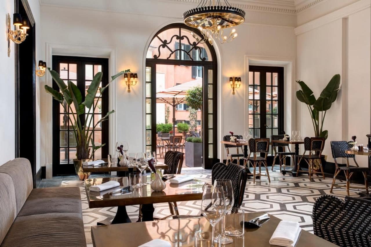 Le salon-bar. © Hotel de la Ville