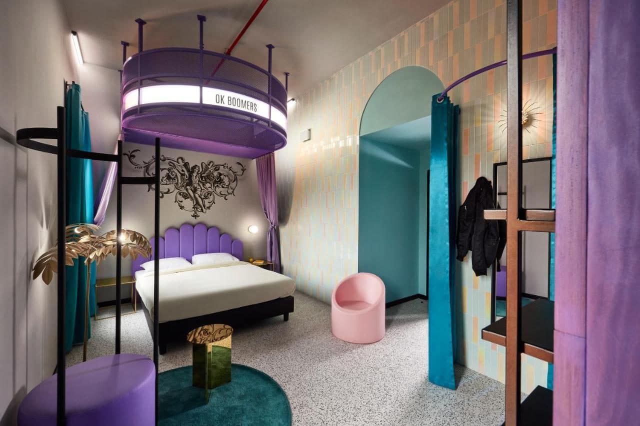 Une chambre privée. © JO&JOE ROMA
