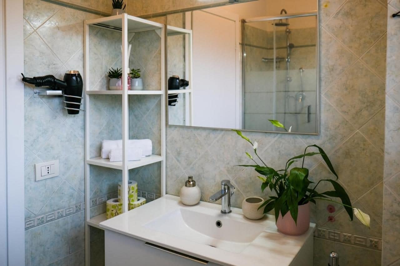Une salle de bains. © La Terrazza Imperiale