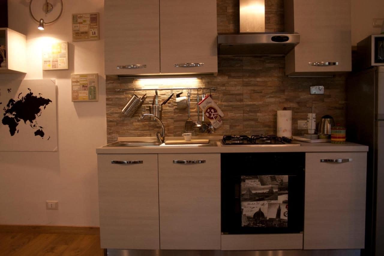 Le coin cuisine. © Le Scalette