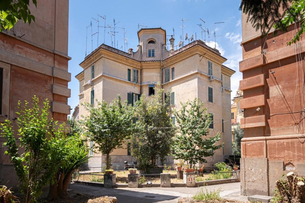 L'immeuble, dans Garbatella. © Lilli's Home Garbatella