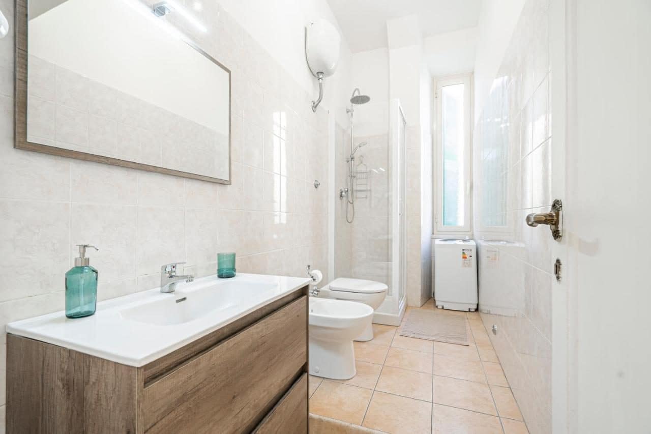 La salle de bains. © Lilli's Home Garbatella