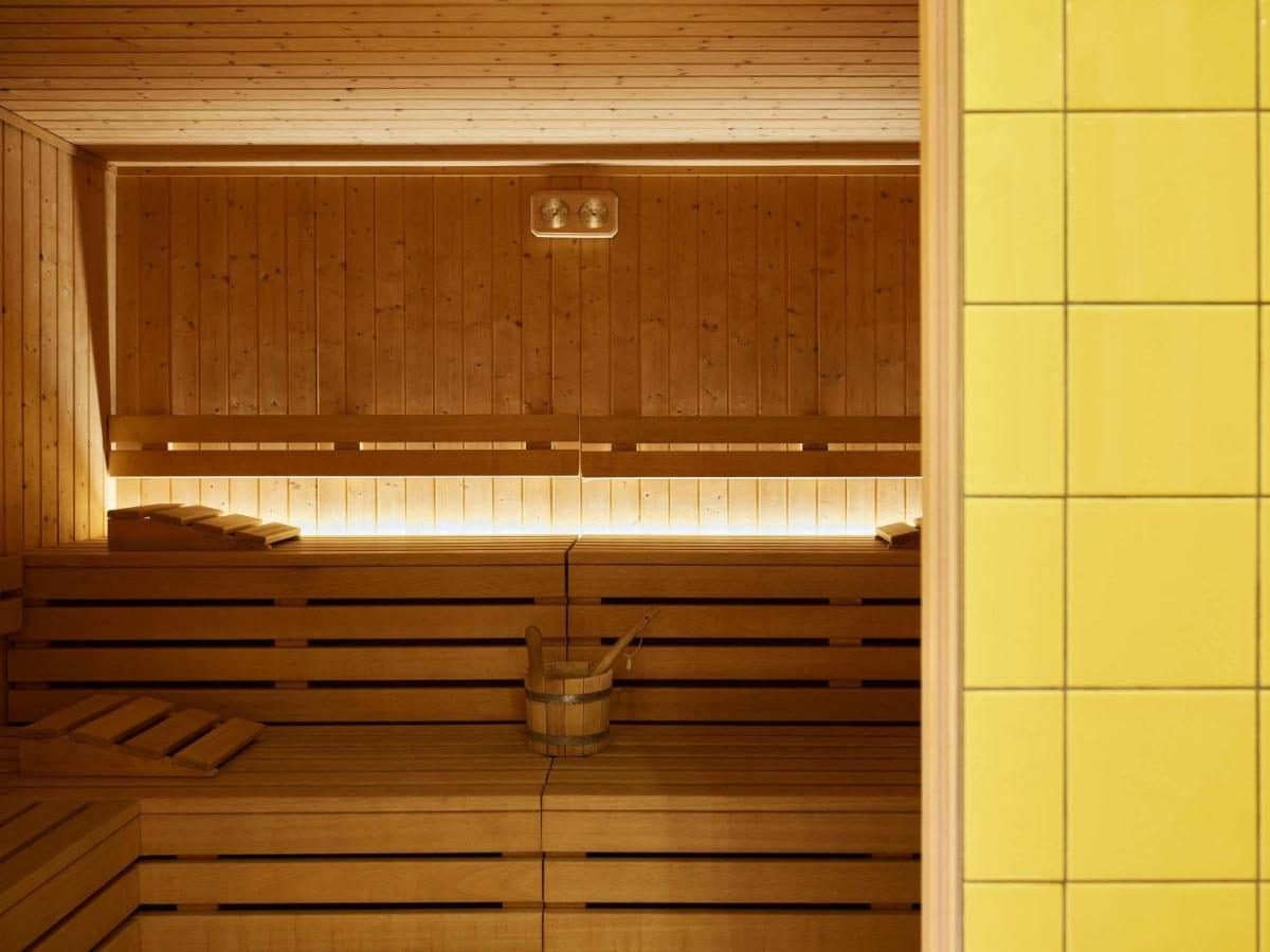 Le sauna. © Mama Shelter Roma
