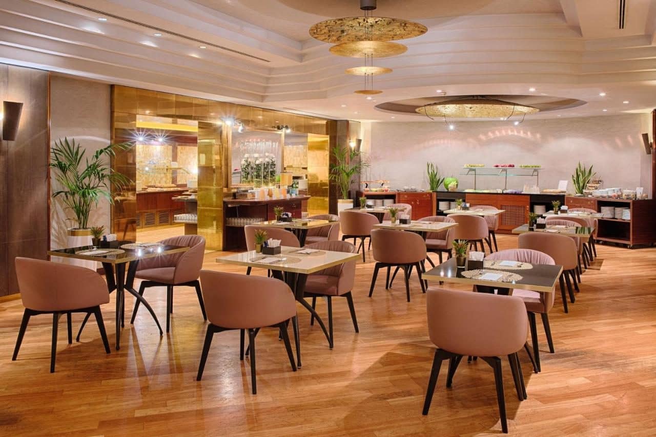 Le restaurant de l'hôtel. © NH Roma Villa Carpegna