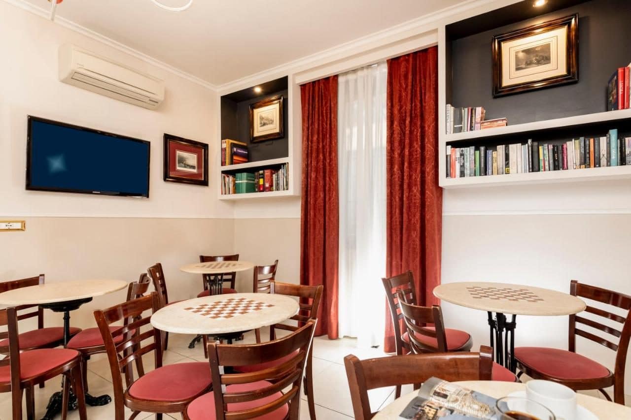 La salle de lecture. © Budget Rooms Des Arts