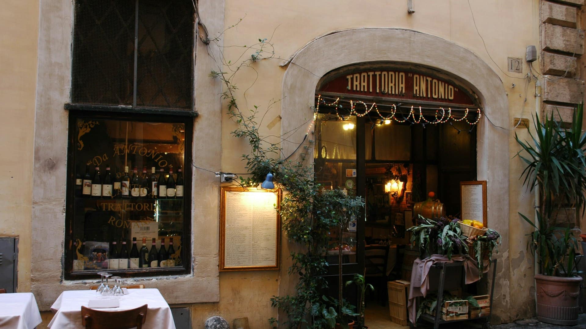 Les meilleures trattorias de Rome