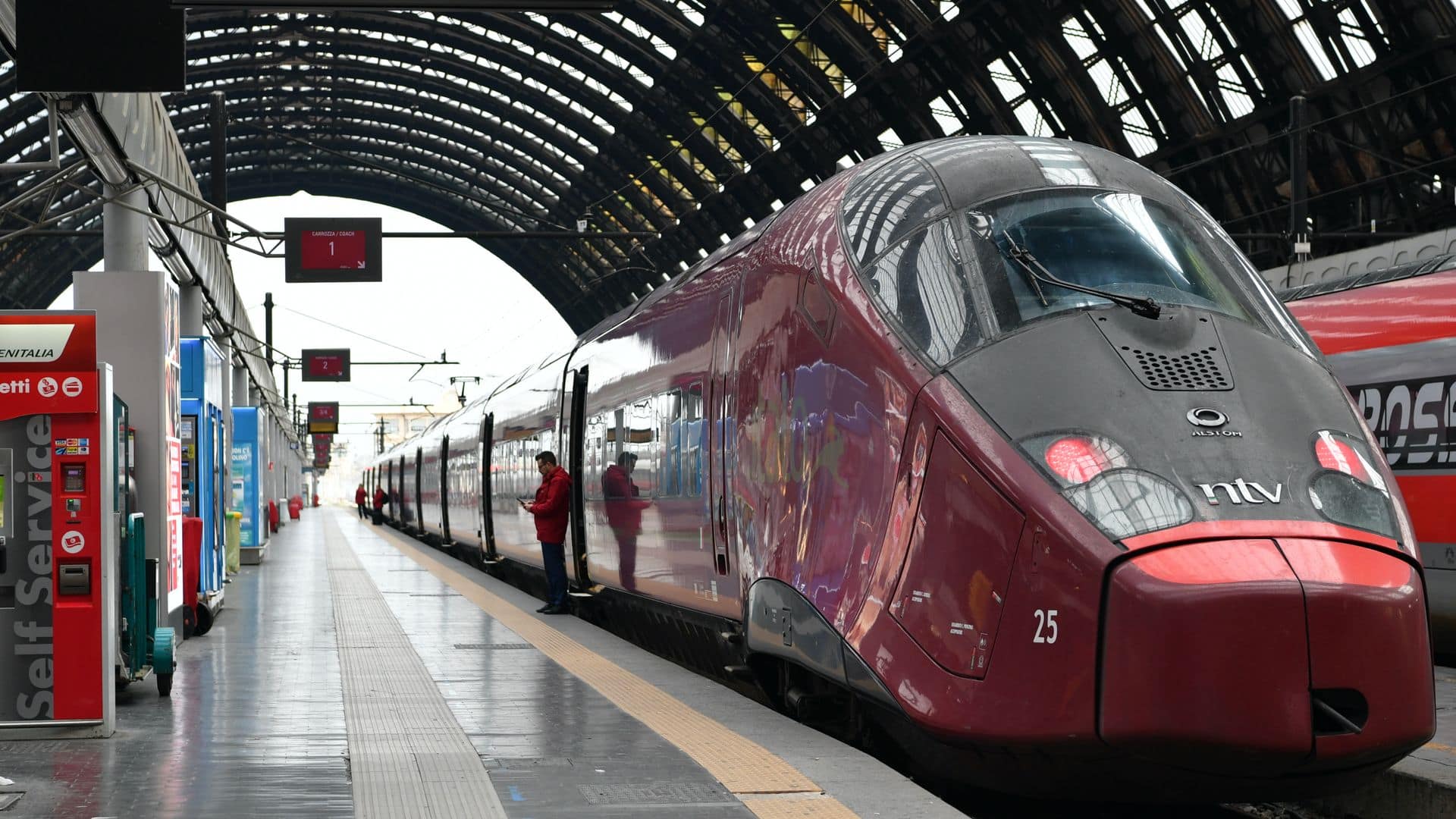 Paris - Rome en train