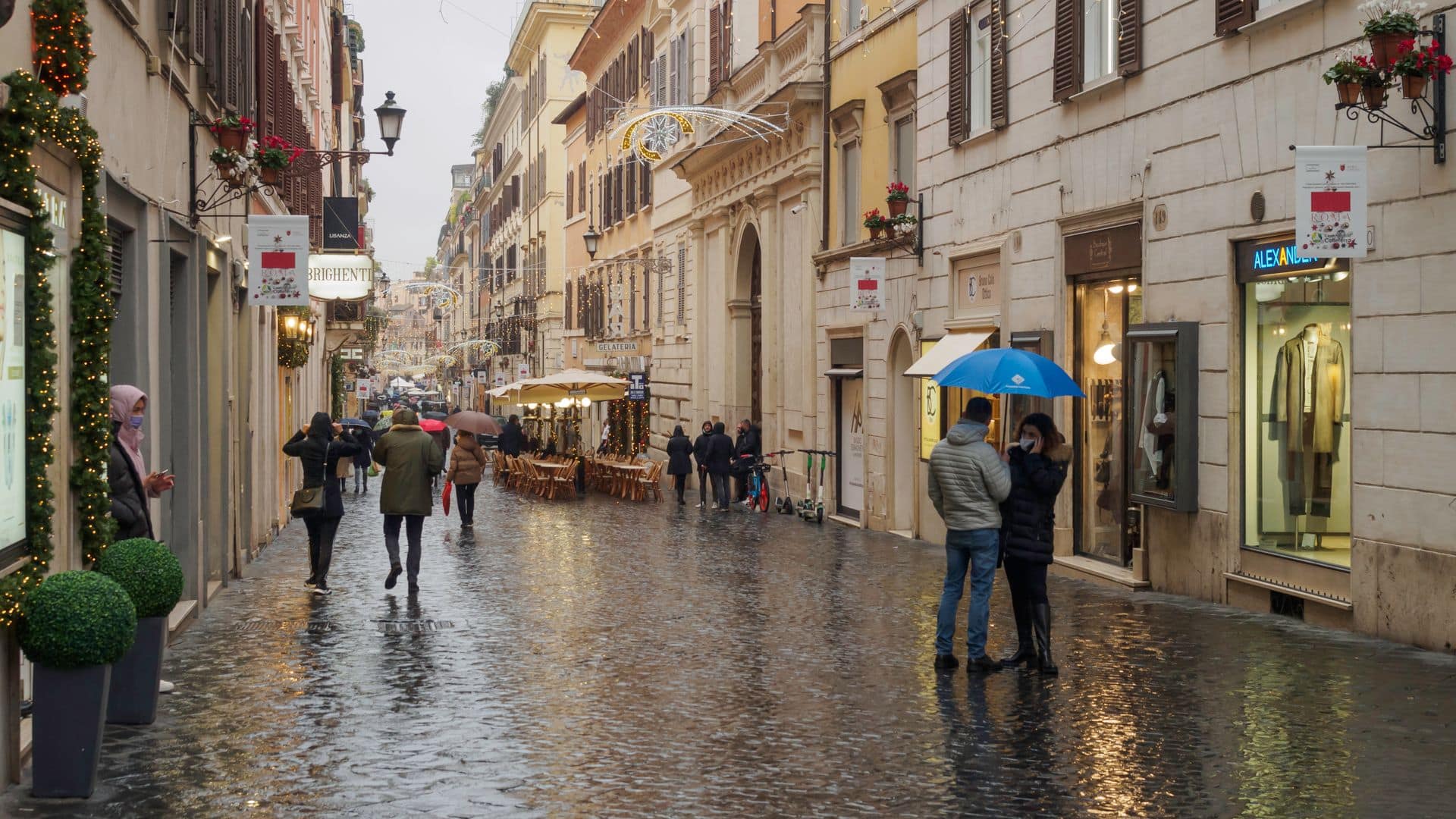 Février reste le mois le plus arrosé avec janvier : parapluie de rigueur.