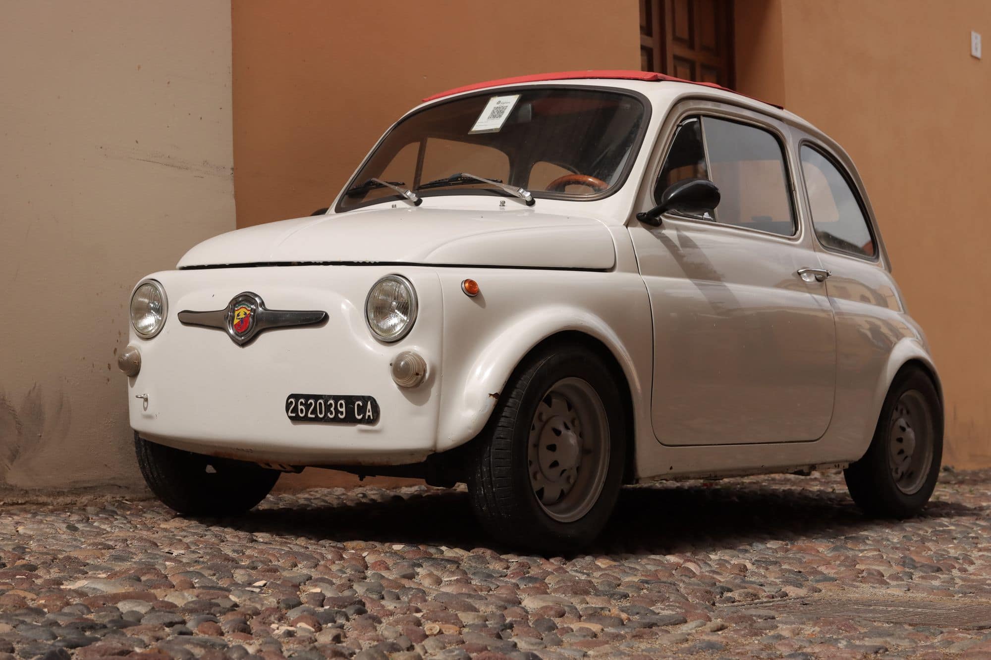 Rome en Fiat 500 vintage