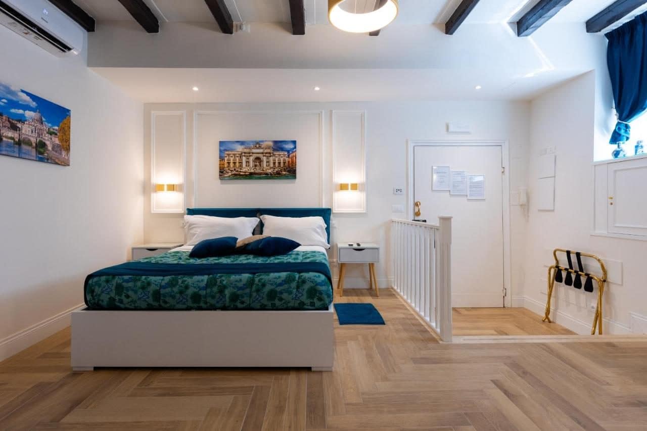 Une chambre. © RomeInSuite