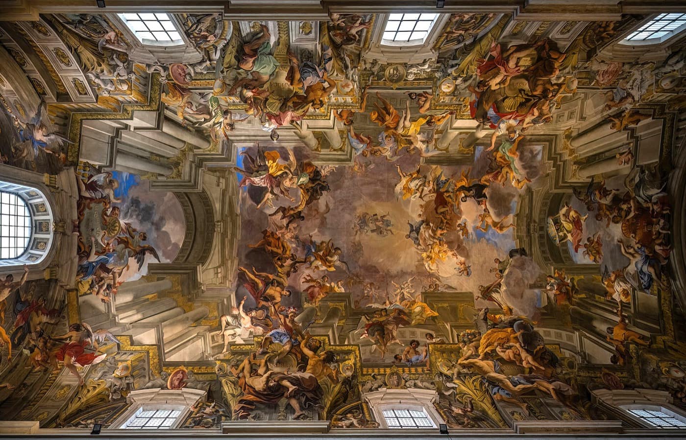 Sant'Ignazio et le trompe-l'œil d'Andrea Pozzo.