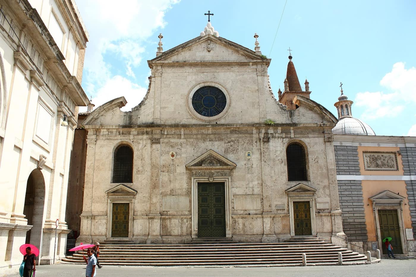 Santa Maria del Popolo, ses chapelles Cerasi et Chigi.