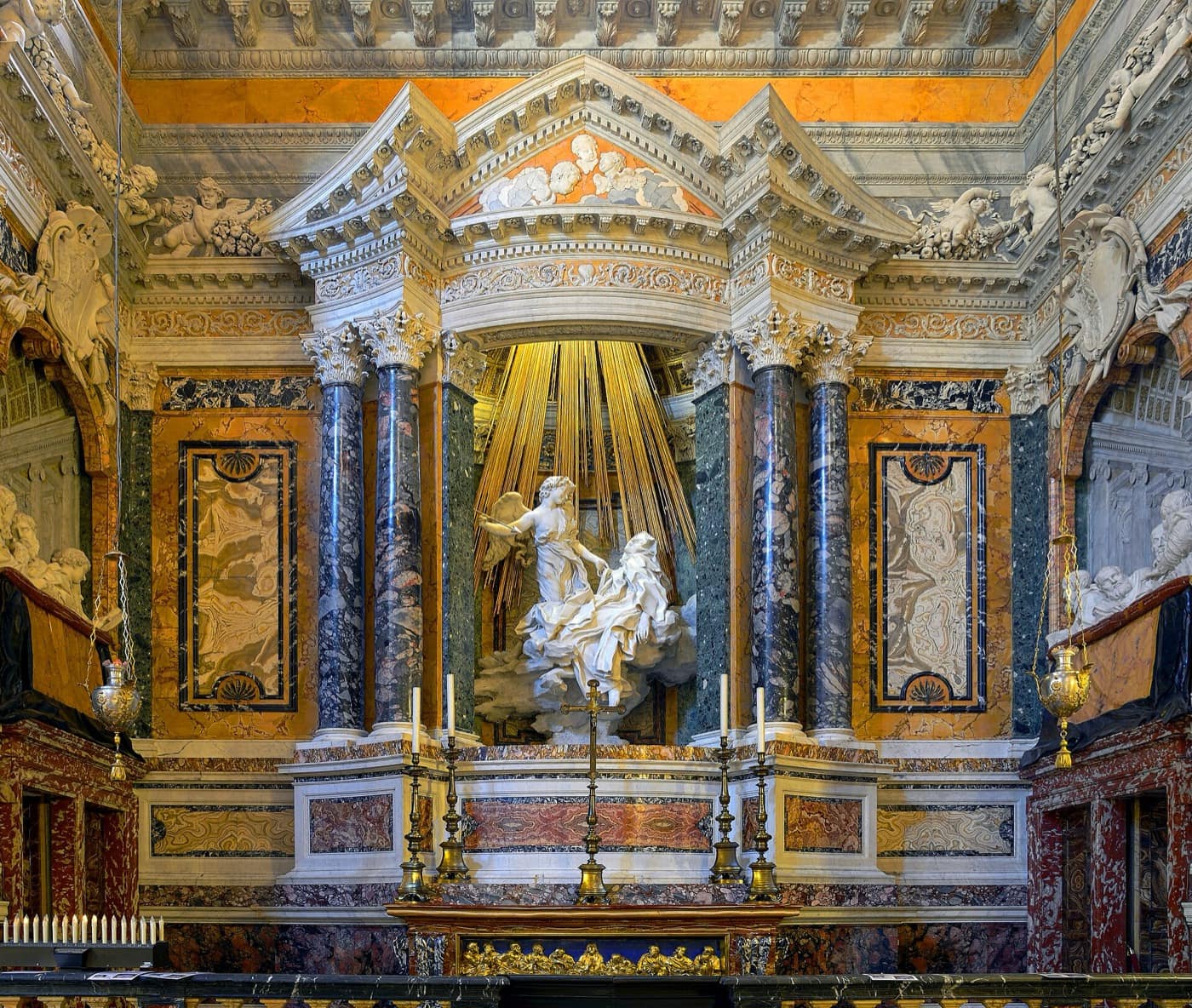 Santa Maria della Vittoria et l'Extase de sainte Thérèse.