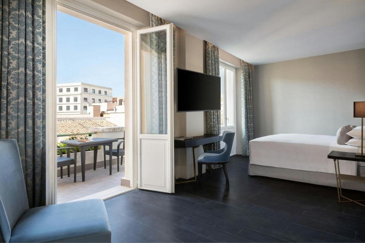 Une chambre avec vue. © Sina Bernini Bristol, Autograph Collection