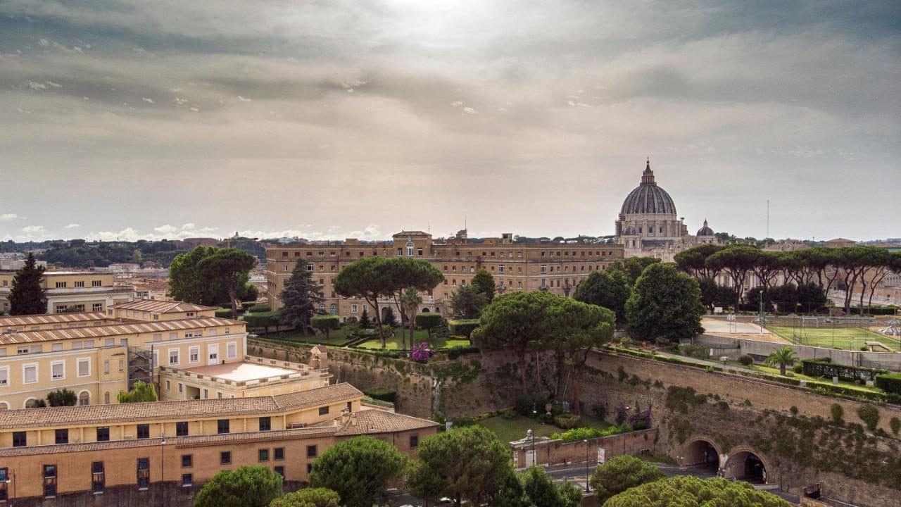 La vue sur les toits et Saint-Pierre. © Villa Agrippina, Gran Meliá