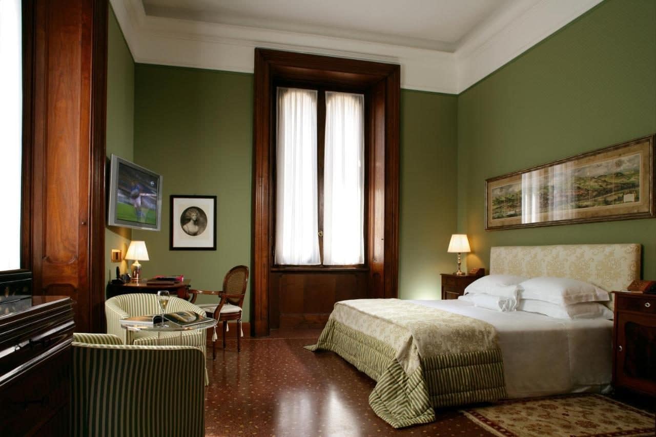 Une chambre. © Villa Spalletti Trivelli
