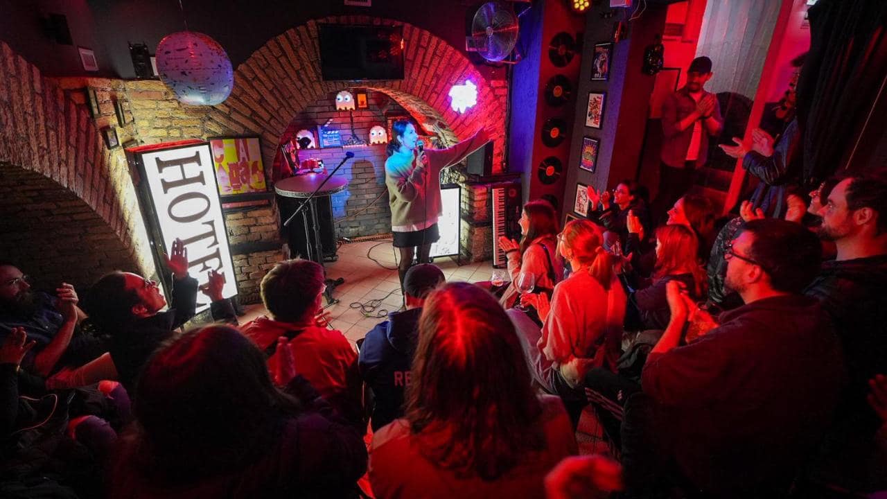 Un concert dans la cave voûtée. © YellowSquare Rome